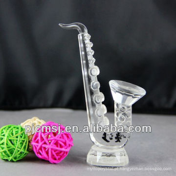 venda por atacado Saxofone de cristal para lembranças